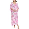 thumbnail image 1 of Ellen Tracy womens  Caftan, S/M, Pink, 1 of 3