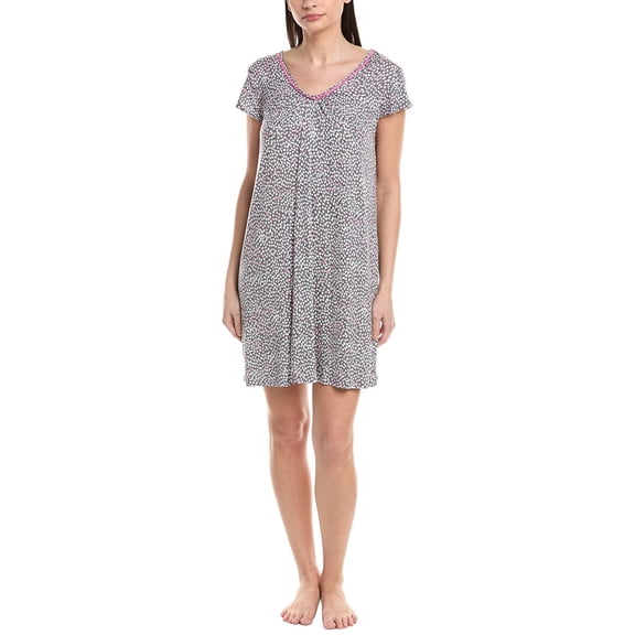 Ellen Tracy womens Cap Sleeve Chemise, s, Gray