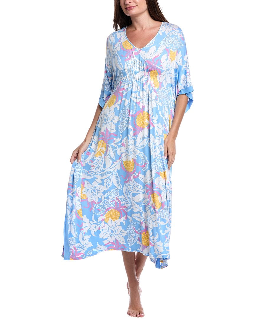 jaymes floral smocked long sleeve maxi dress bhme Brynn Floral Maxi Dress in Multi