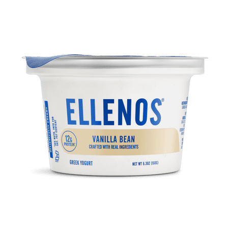 Ellenos, Whole Milk Greek Yogurt, Vanilla Bean, 5.3 oz, 1 Count