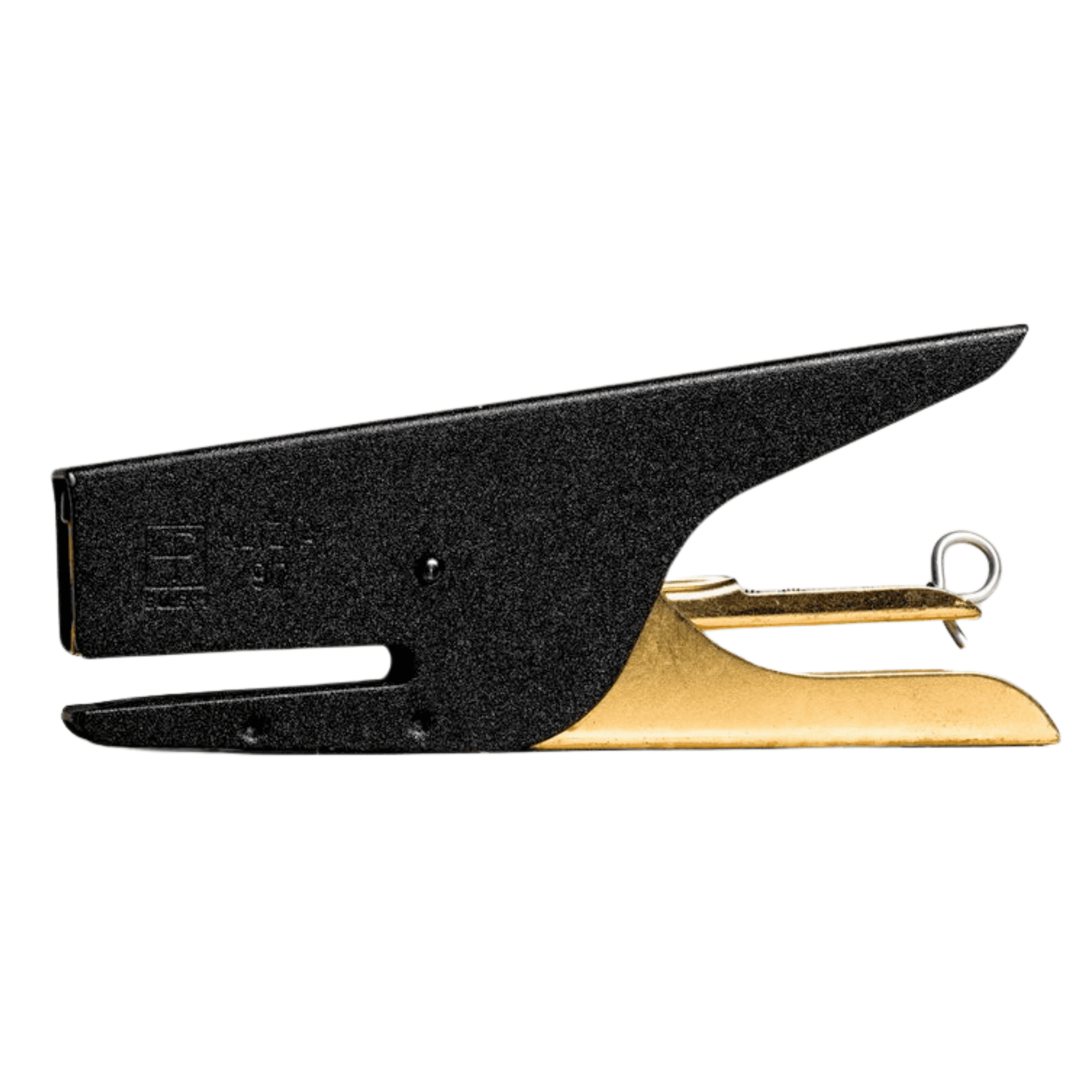 Ellepi Klizia 97 Stapler with Mini Staples [Gold Finish]: 1 stapler / 1 pack of staples (Black) 1-pack