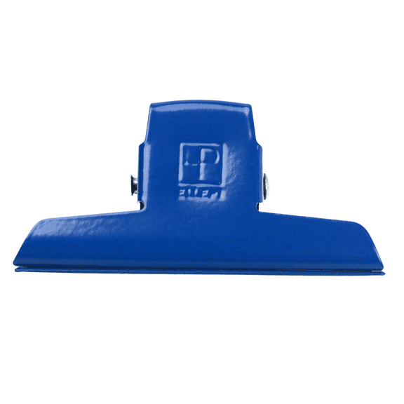 Ellepi Spring Paper Clips: large, 9cm (Blue)