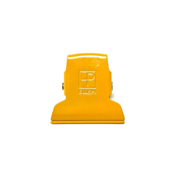 Ellepi Spring Paper Clips: small, 5cm (Yellow)