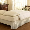 thumbnail image 1 of Ellery Holdings EasyFit Wrap Around Solid Ruffled Bed Skirt, 1 of 2