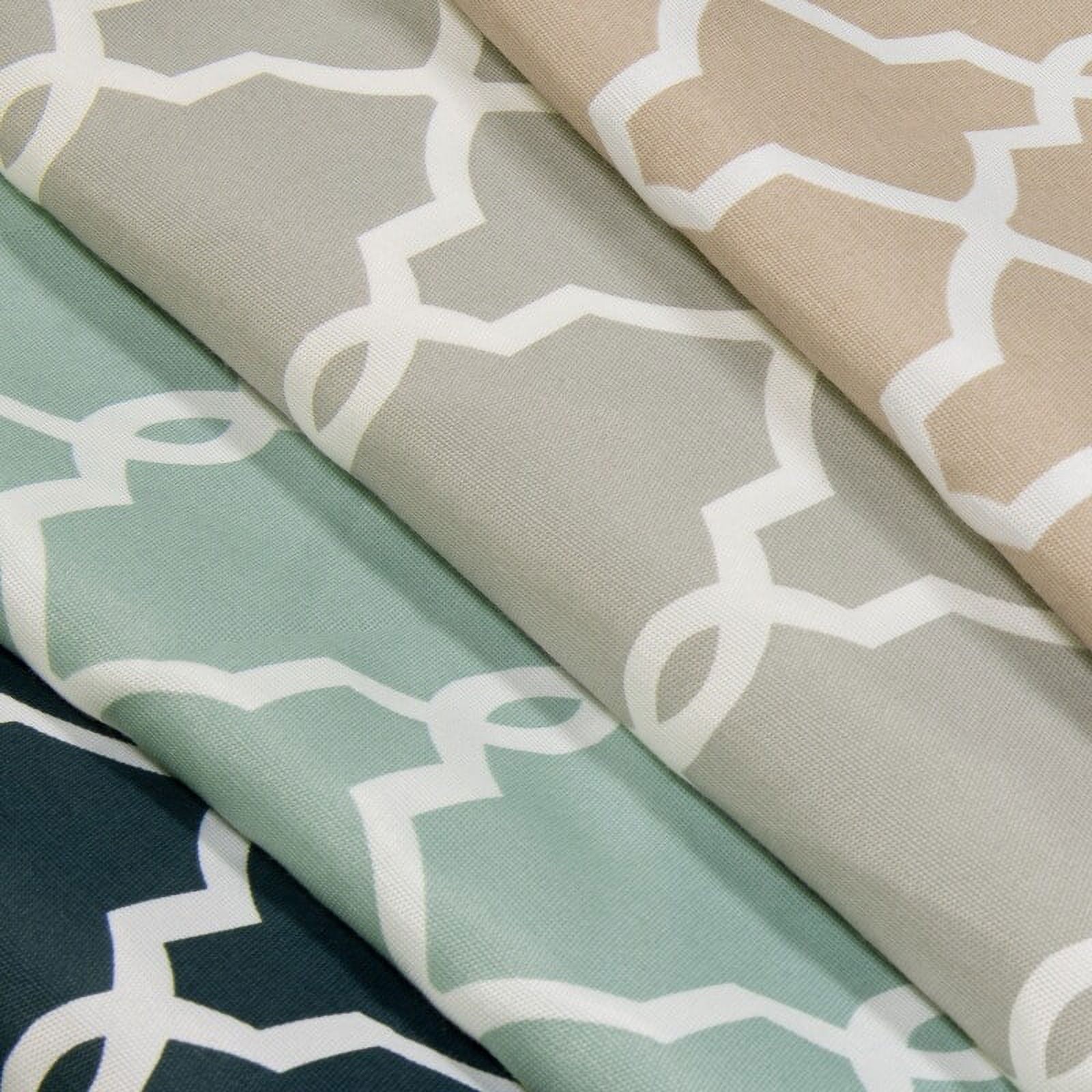 Ellery Homestyles Pairs to Go Vickery Printed Trellis Rod Pocket Window