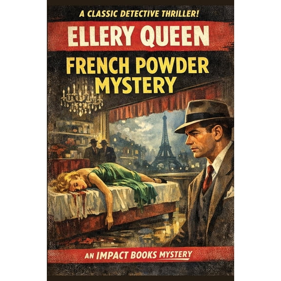Ellery Queen French Powder Mystery: An Impact Book, Book 2, (Paperback)