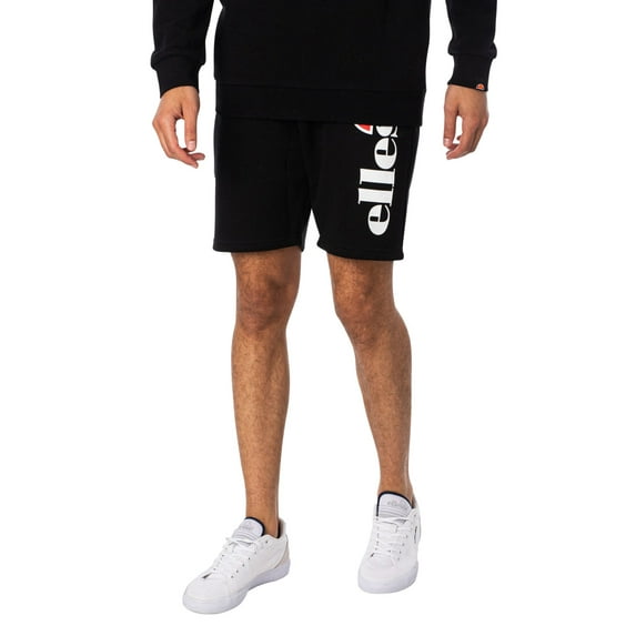Ellesse Bossini Fleece Sweat Shorts, Black