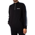 thumbnail image 1 of Ellesse Chimenco 1/2 Zip Track Jacket, Black, 1 of 5