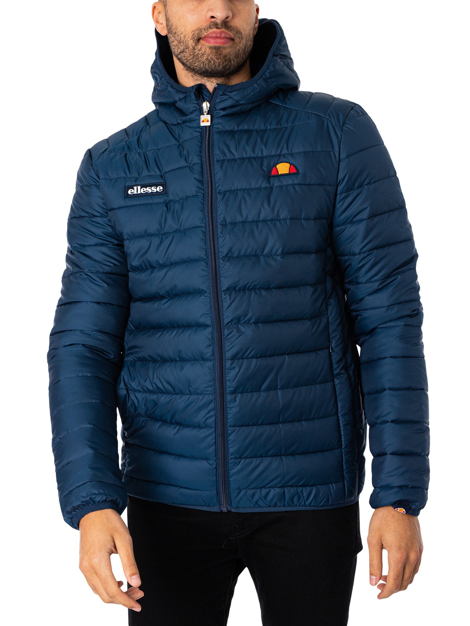 Ellesse Lombardy Padded Navy Jacket