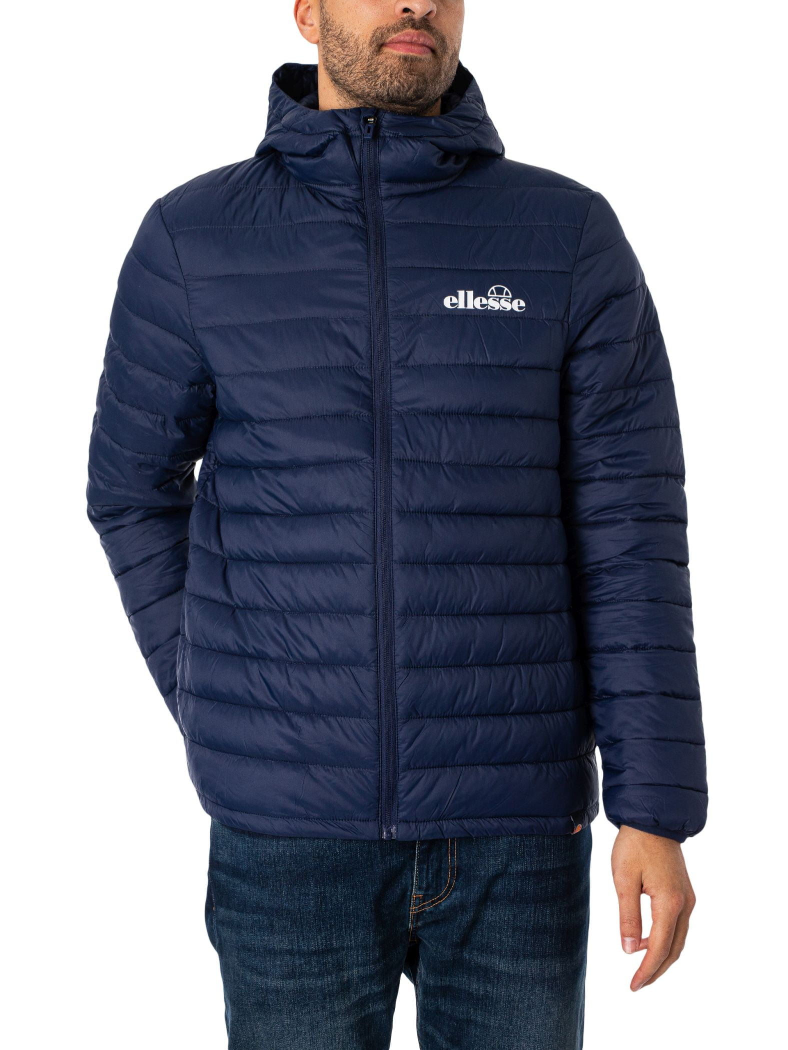 Ellesse Lombardy Padded Jacket, Blue - Walmart.com