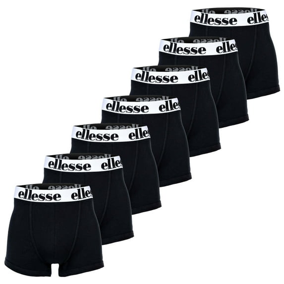 Ellesse Men Boxer Shorts Cotton Black S