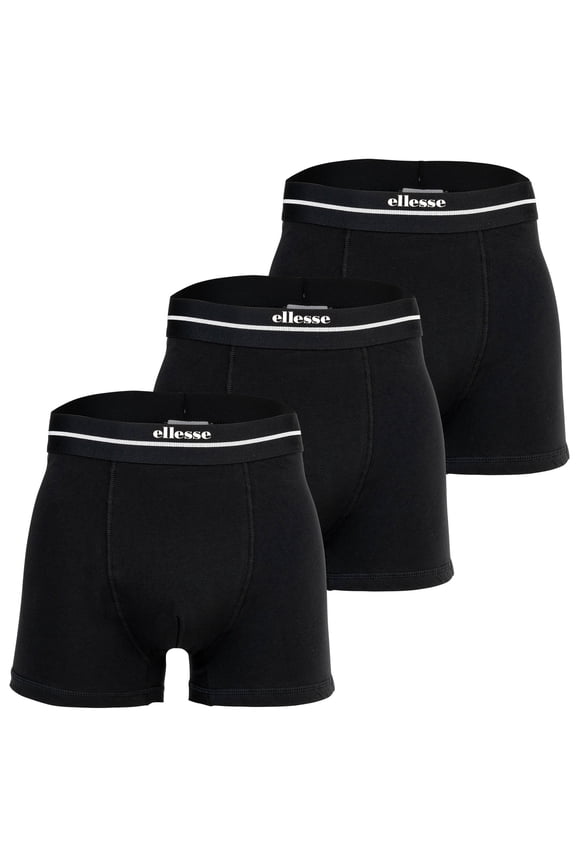 Men Boxer Shorts Cotton Blend Black Xxl