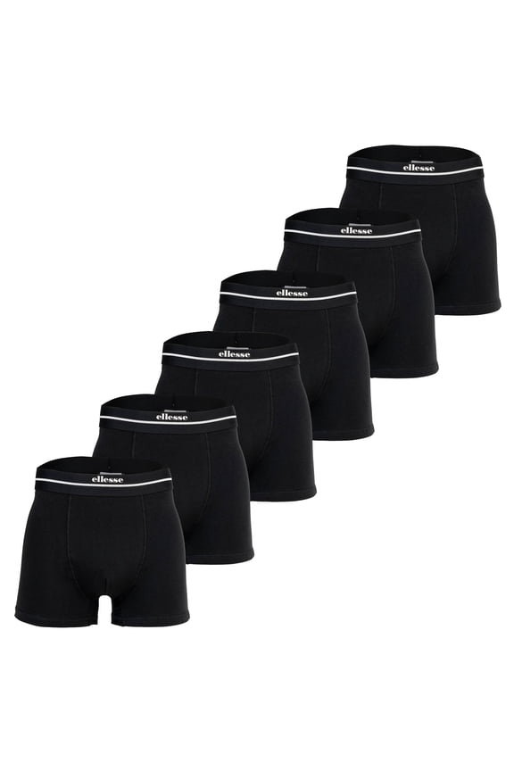 Men Boxer Shorts Polyester Black Xxl