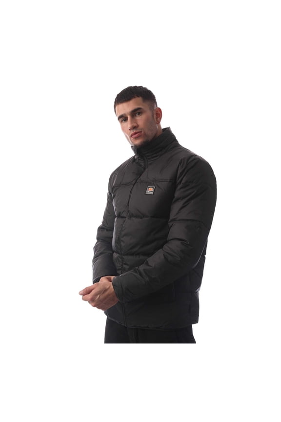 Mens Button Puffer Jacket