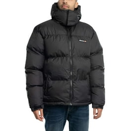 【boohoo】 ハイシャイン パネル パファー ジャケット 黒 Boohoo Man High Shine Panel Puffer Jacket in Black, Size M