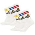 thumbnail image 1 of Ellesse Unisex Socks Cotton Multicoloured 12-14 Uk, 1 of 4