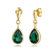 Elli by Julie & Grace 18k Gold Plated Quarz Earrings For Women