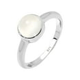 thumbnail image 1 of Elli by Julie & Grace Classic Moonstone Ring 925 Silver Size 6 - 9, 1 of 5