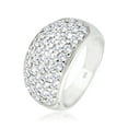 thumbnail image 1 of Elli by Julie & Grace Cubic Zirconia Women Ring 925 Silver Size 6-8, 1 of 3