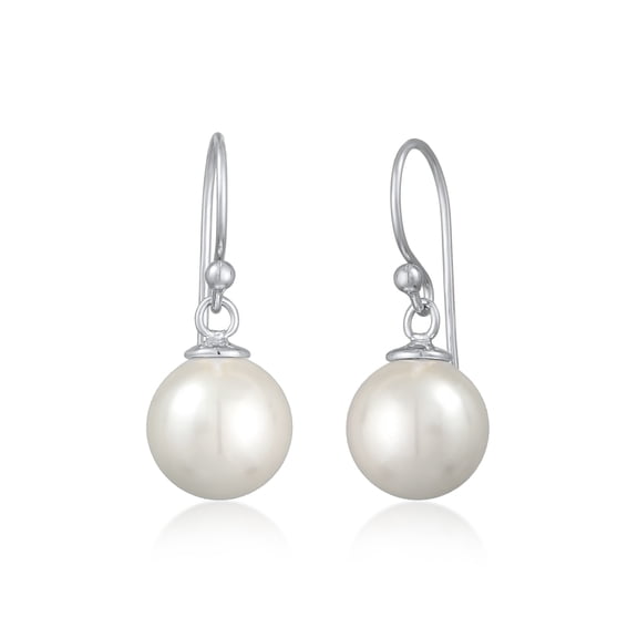 Elli by Julie & Grace Shell Pearl Earrings 925 Silver