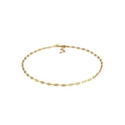 Elli by Julie & Grace Women 14" Choker Necklace 925 Silver 14k Gold