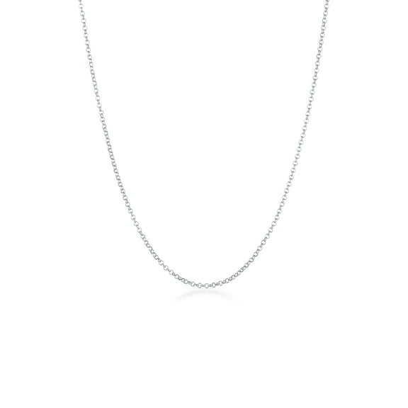 Elli by Julie & Grace Women 18'' Basic Rolo Chain Necklace 925 Silver
