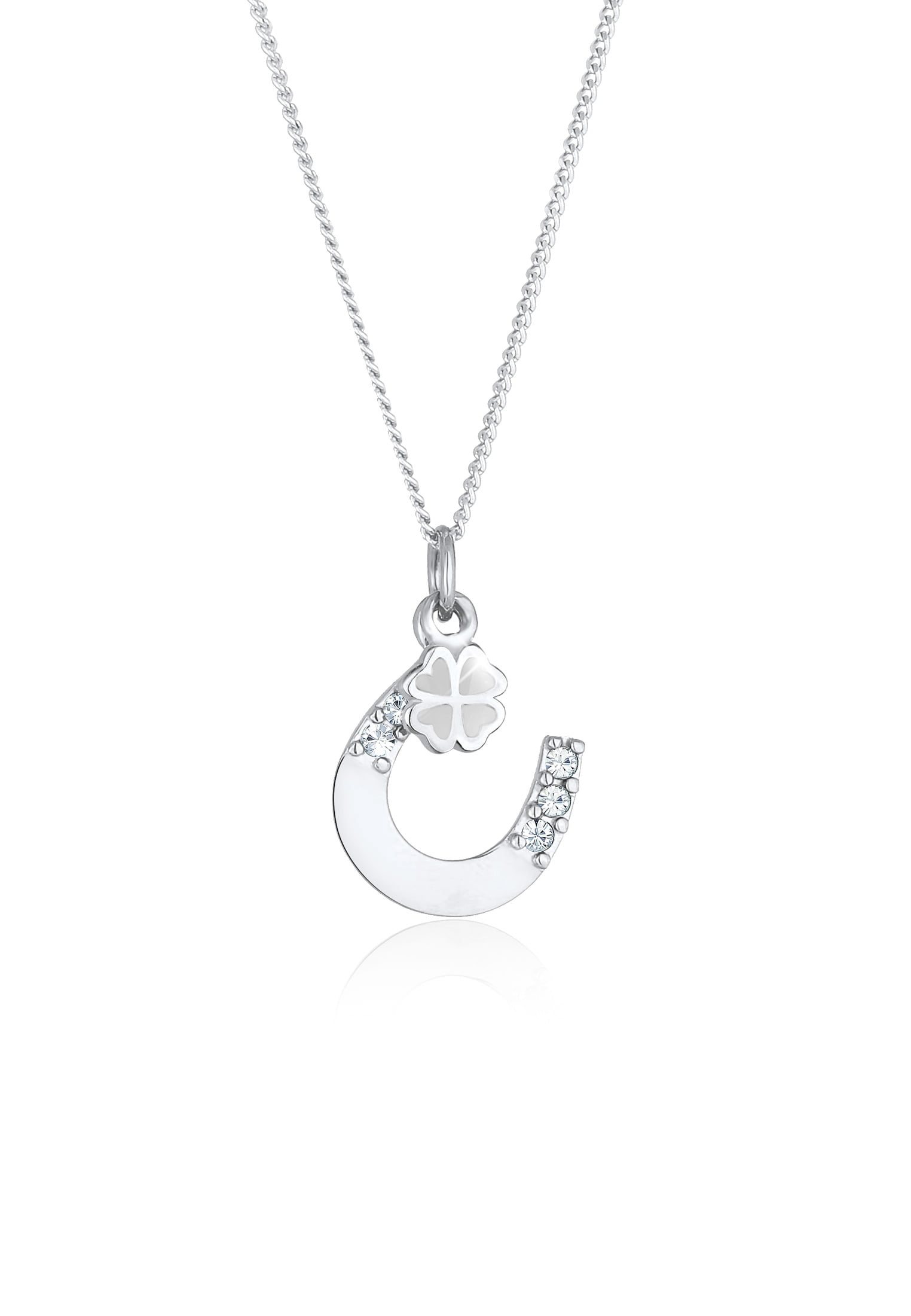 Elli By Julie & Grace Ciondolo Cuore Traforato In Argento 925 - Collana 45 Cm - Gioiello Donna Elegante