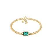 Elli by Julie & Grace Women 18K Gold Plated Charm Bracelet, 6.30 Inches
