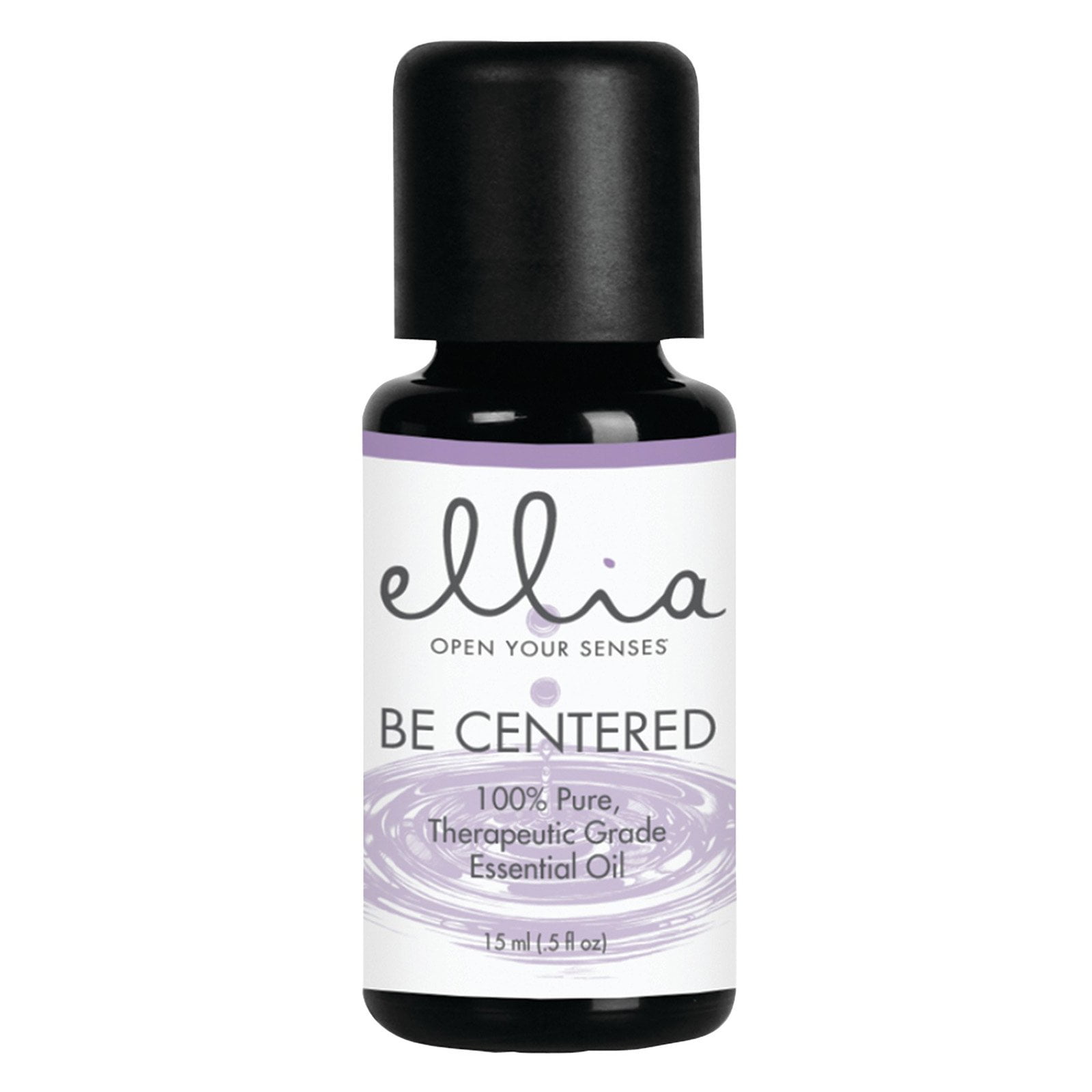 Ellia Be Centered Blend Essential Oil, 15 mL Bottle, Clear, 5 Fl Oz