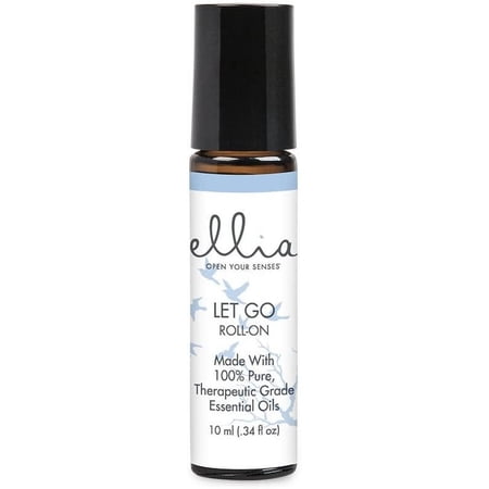 Ellia Essential Oil Roll-On Let Go Blend 10ml, 100% Pure, Therapeutic Grade 0.34 Fl Oz Pack of 1