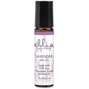 Ellia Lavender Essential Oil Roll-On 10ml, 100% Pure, Therapeutic Grade