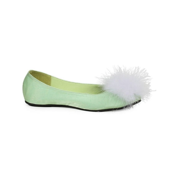 Ellie Childrens Shoe E-013-TINKER 0" Heel Slipper S / Green