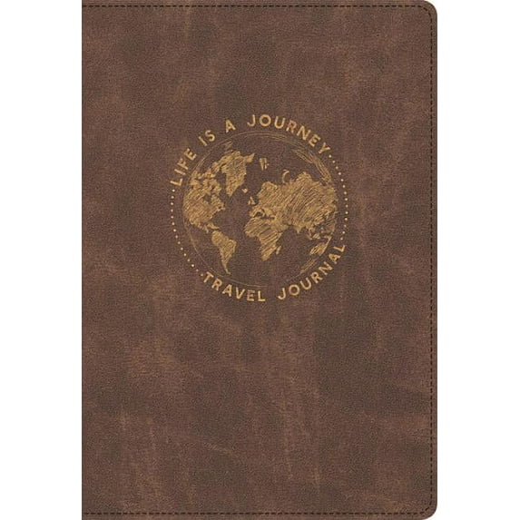 Ellie Claire Life Is a Journey Travel Journal Imitation Leather, 2 Pack