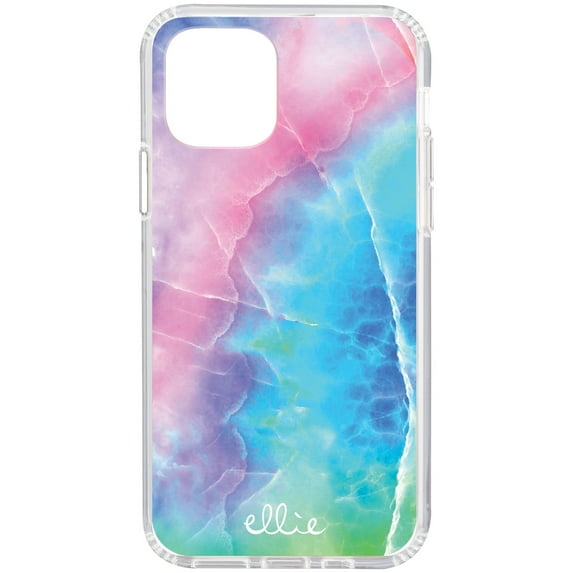 Ellie Los Angeles 11XR-0007 Rainbow Marble Phone Case For iPhone XR And 11