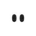 thumbnail image 1 of Ellie Oval Stud Earrings in Black Drusy and Gunmetal, 1 of 2