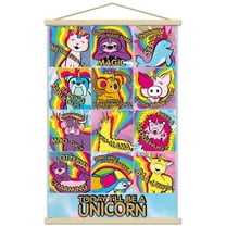 Ellie Ripberger - Unicreatures Wall Poster with Wooden Magnetic Frame, 22.375" x 34"
