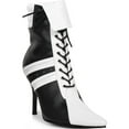 thumbnail image 1 of Ellie Shoe E-457-REF 4.5" Heel Ankle Referee Boot 7 / Black, 1 of 2