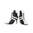 thumbnail image 1 of Ellie Shoe E-457-REF 4.5" Heel Ankle Referee Boot 8 / Black, 1 of 2