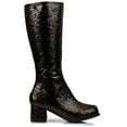 thumbnail image 1 of Ellie Shoe E-GOGO-G  3" Heel Glitter Gogo Boot. with Zipper. Red / 11, 1 of 5