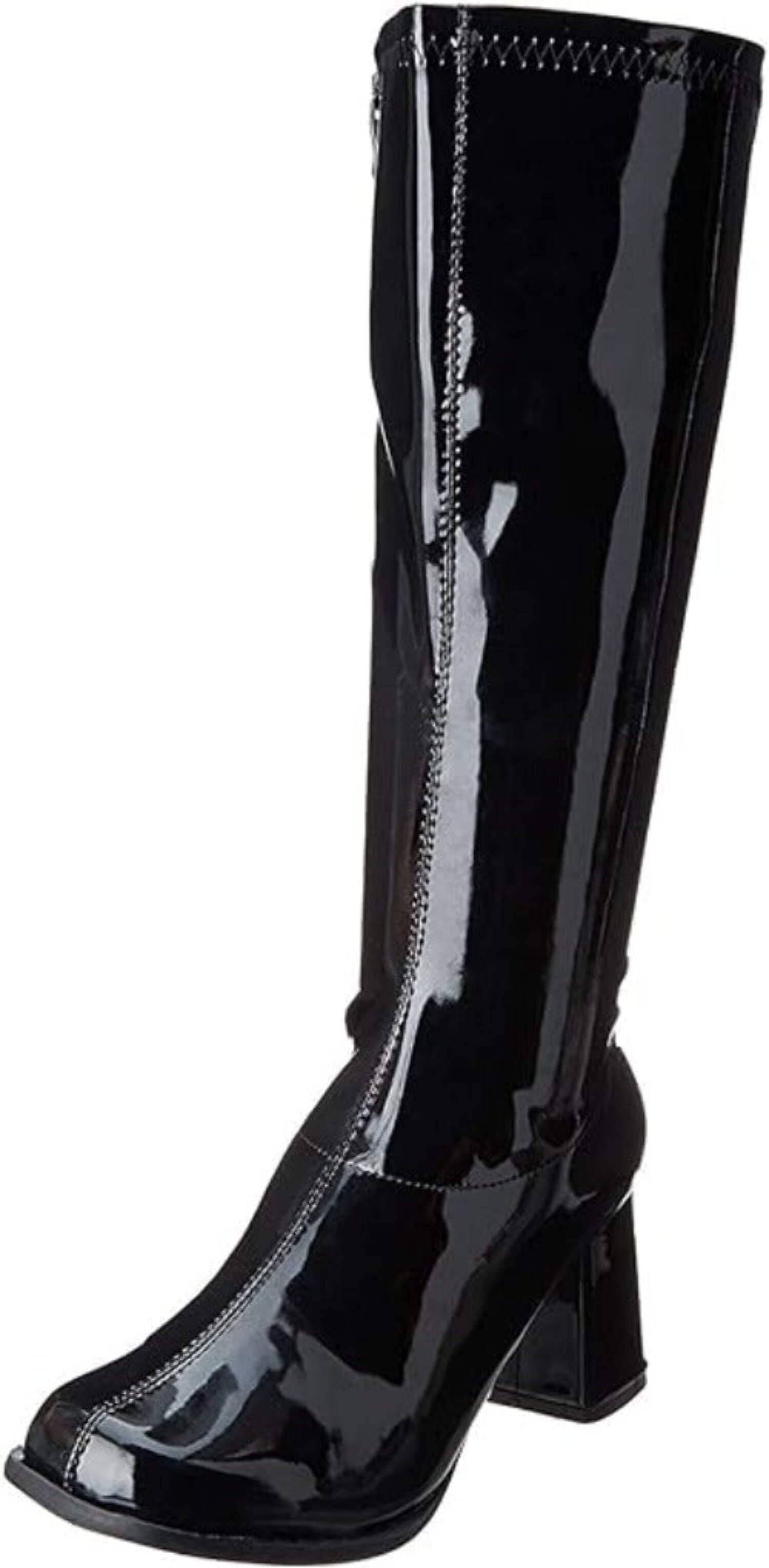 Womens Black Gogo Boots Size 9