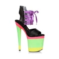 thumbnail image 1 of Ellie Shoes 8" Layered Candy Platform Heels, 1 of 1