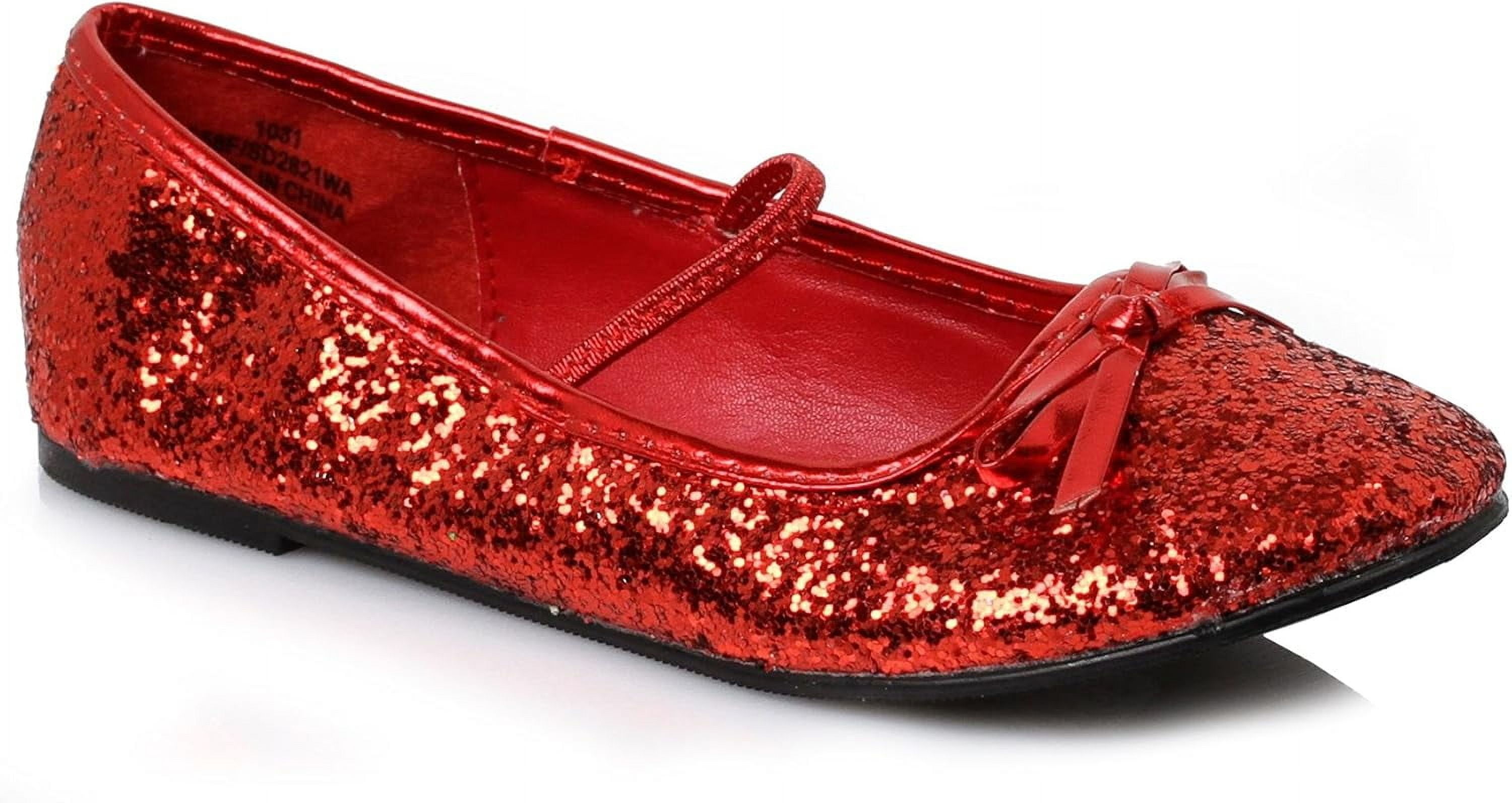 Ruby Slippers Wizard Of Oz Ellie Shoes Kids' Ruby Red Sequined