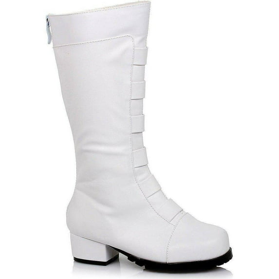 Ellie Shoes E-101-Marc Child knee high superhero boot Black / L