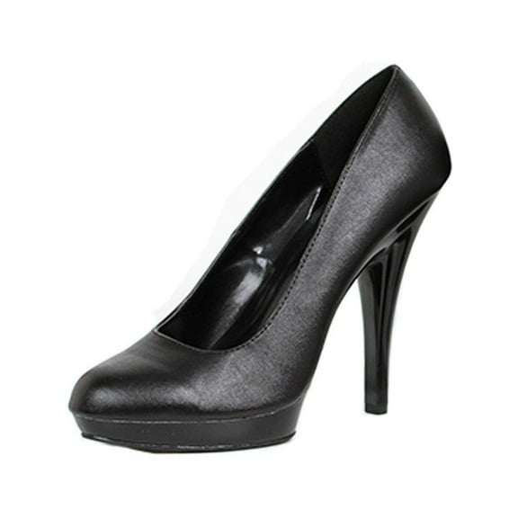 Ellie Shoes E-521-Femme-W 5" Heel Womens WIDE Width Pump. Black / 12