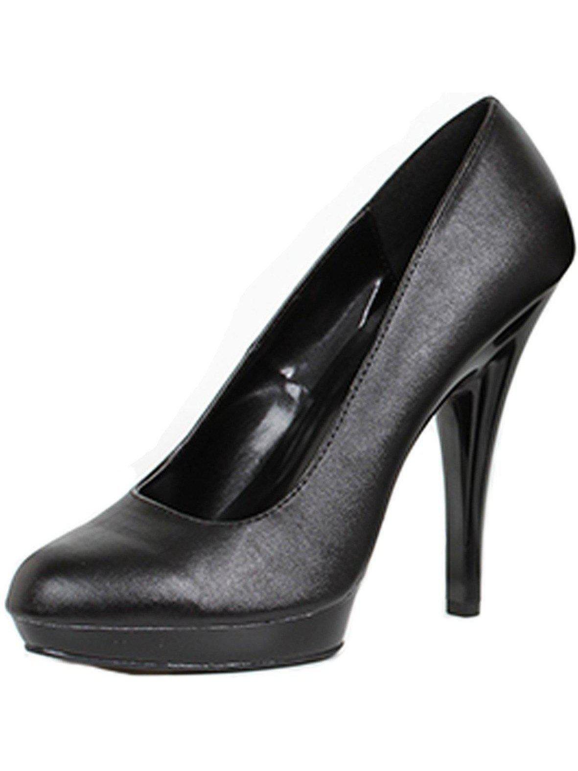Ellie Shoes E-521-Femme-W 5" Heel Womens WIDE Width Pump. Red / 6 - image 1 of 2