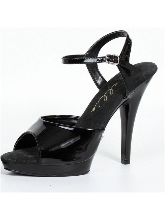 E-521-Juliet-W 5" Heel Womens WIDE Width Sandal. Nude / 8