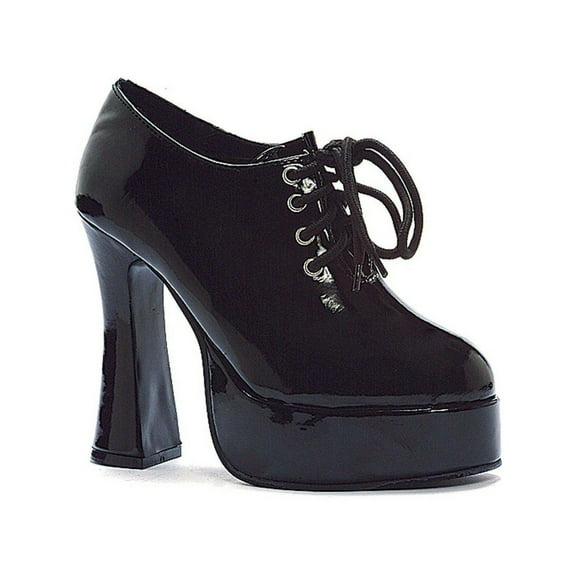 Ellie Shoes E-557-AMBER Chunky Heel Oxford with a 5.5 Inch heel 5 / RED