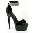 thumbnail image 1 of Ellie Shoes E-609-Haven 6" Heel Womens Sandal. 12 / Black, 1 of 2