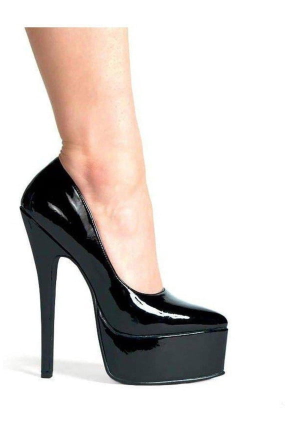 Shoes E-652-Prince 6 Stiletto Heel Pump White / 5