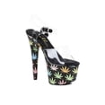 thumbnail image 1 of Ellie Shoes E-709-Chronic 7" Pointed Womens Stiletto Sandal. Black / 7, 1 of 2